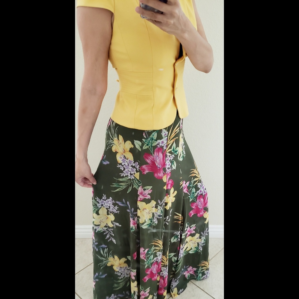 New York &Company Eva Mendes Collection Maxi Skirt